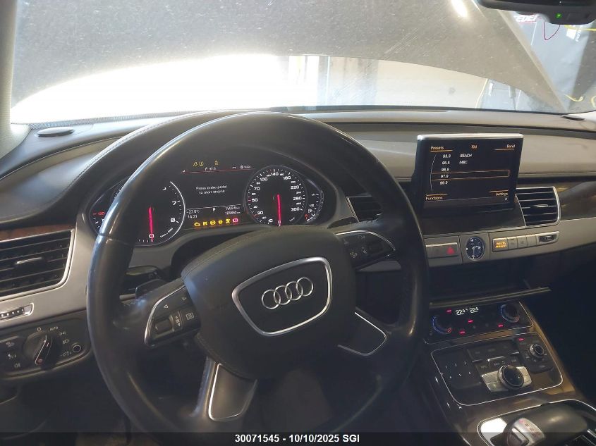 2011 Audi A8 Quattro VIN: WAUCVAFD9BN017414 Lot: 30071545