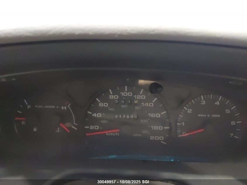 2002 Ford Taurus Sel VIN: 1FAFP56U72G121279 Lot: 30049957