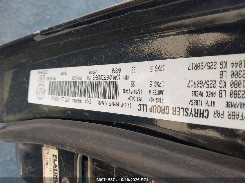 2014 Jeep Compass Sport VIN: 1C4NJDAB7ED819940 Lot: 30071537