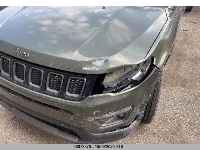 2021 Jeep Compass Latitude VIN: 3C4NJDBB1MT528860 Lot: 30072870