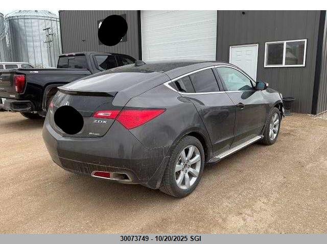 2010 Acura Zdx VIN: 2HNYB1H28AH000635 Lot: 30073749