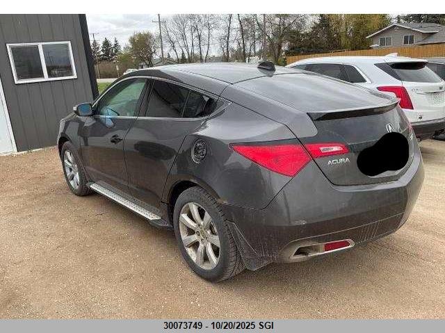 2010 Acura Zdx VIN: 2HNYB1H28AH000635 Lot: 30073749