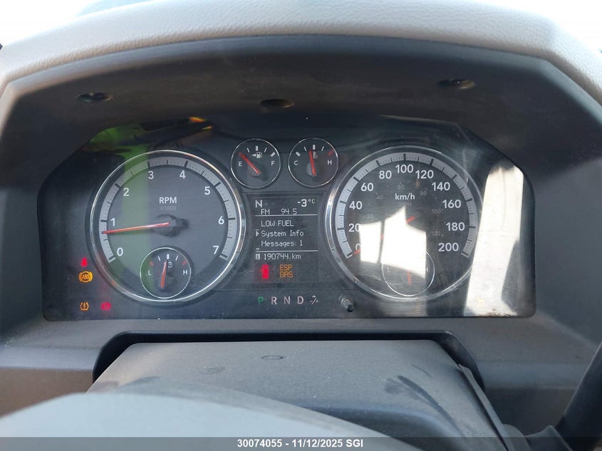 2009 Dodge Ram 1500 VIN: 1D3HV13T79S713731 Lot: 30074055