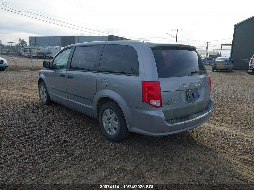 2C4RDGBG0DR546842 2013 DODGE CARAVAN photo no. 3