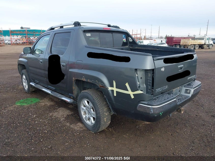 2HJYK16597H005365 2007 HONDA RIDGELINE photo no. 3