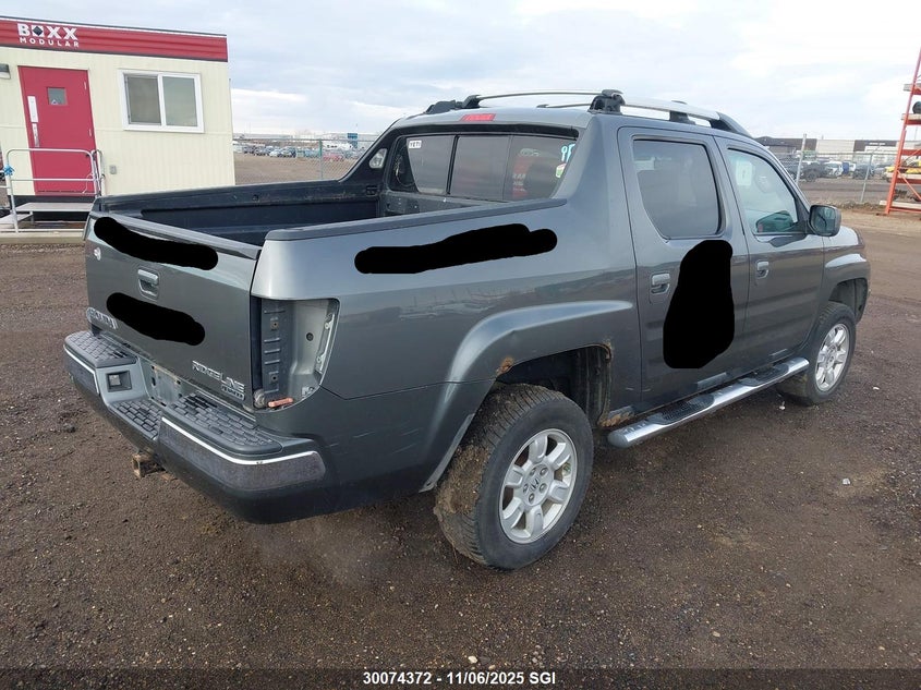 2HJYK16597H005365 2007 HONDA RIDGELINE photo no. 4