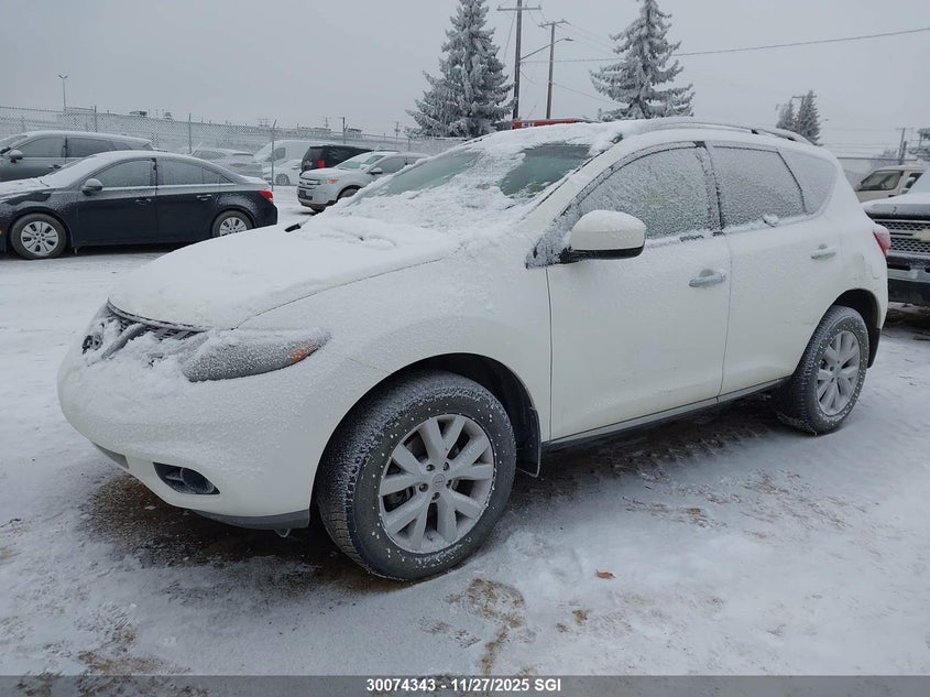 JN8AZ1MW9DW300691 2013 NISSAN MURANO photo no. 2