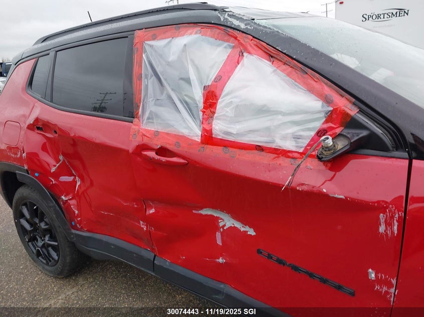 2024 Jeep Compass Latitude Lux VIN: 3C4NJDFN7RT576651 Lot: 30074443