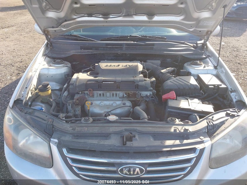 2009 Kia Spectra Ex/Lx/Sx VIN: KNAFE221395603888 Lot: 30074493