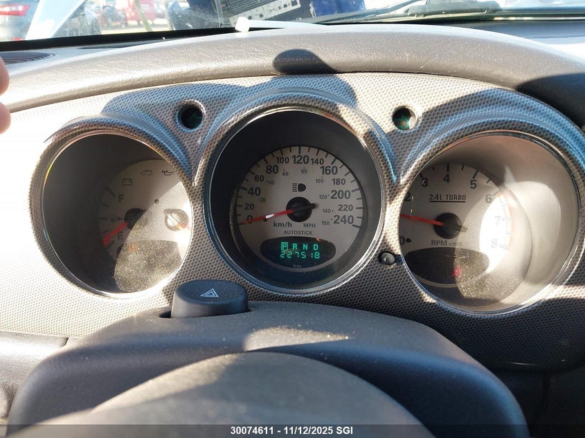 2003 Chrysler Pt Cruiser Gt VIN: 3C8FY78G83T640072 Lot: 30074611