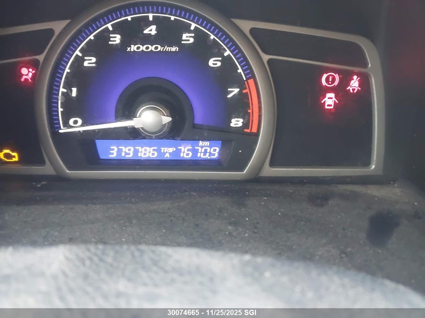 2008 Honda Civic Exl VIN: 2HGFA159X8H019412 Lot: 30074665