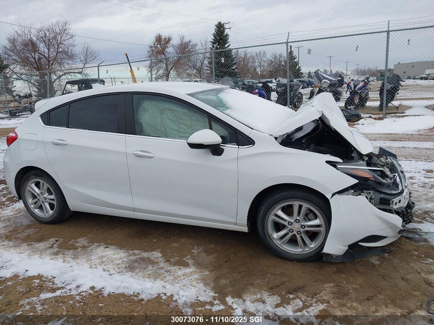 2017 Chevrolet Cruze Lt Auto VIN: 3G1BE6SM1HS594480 Lot: 30073076