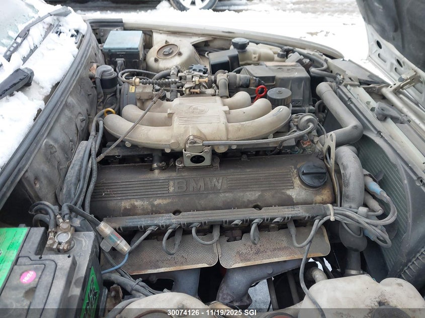 1989 BMW 325 I Automatic VIN: WBABB230XKEC18754 Lot: 30074126