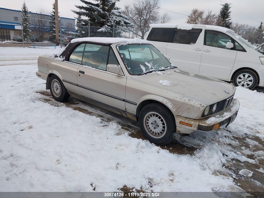 1989 BMW 325 I Automatic VIN: WBABB230XKEC18754 Lot: 30074126