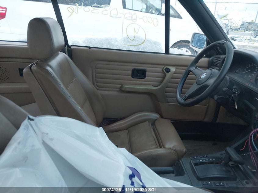 1989 BMW 325 I Automatic VIN: WBABB230XKEC18754 Lot: 30074126