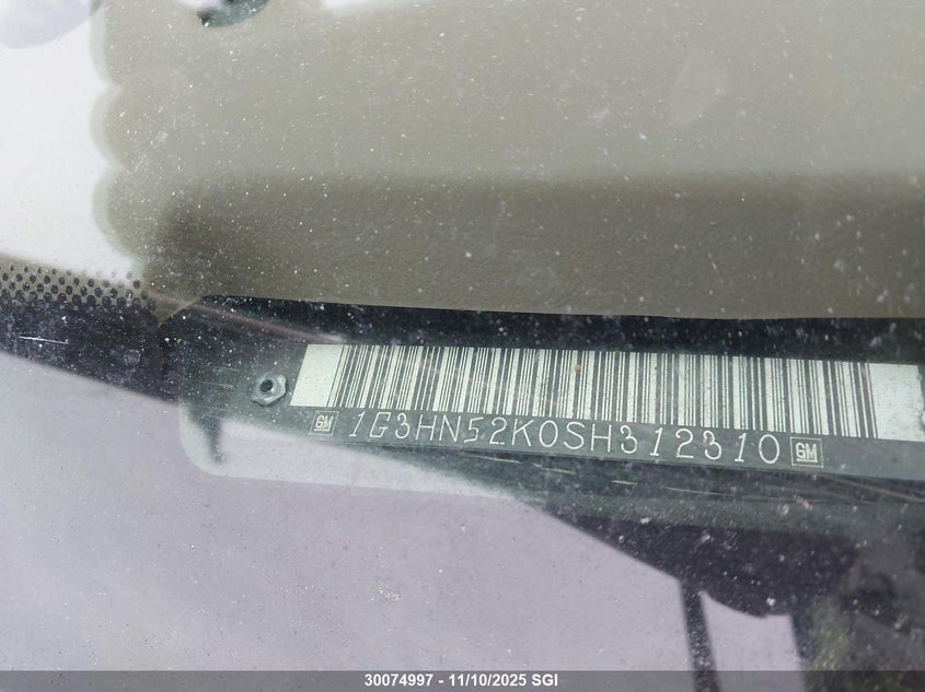 1995 Oldsmobile 88 Royale VIN: 1G3HN52K0SH312310 Lot: 30074997