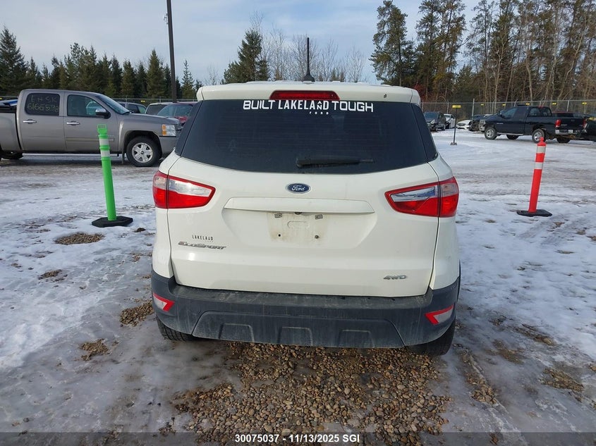 2021 Ford Ecosport S VIN: MAJ6S3FL3MC430039 Lot: 30075037