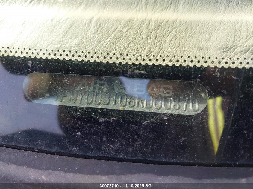 2006 Ford Escape Xlt VIN: 1FMYU03106KD00870 Lot: 30072710