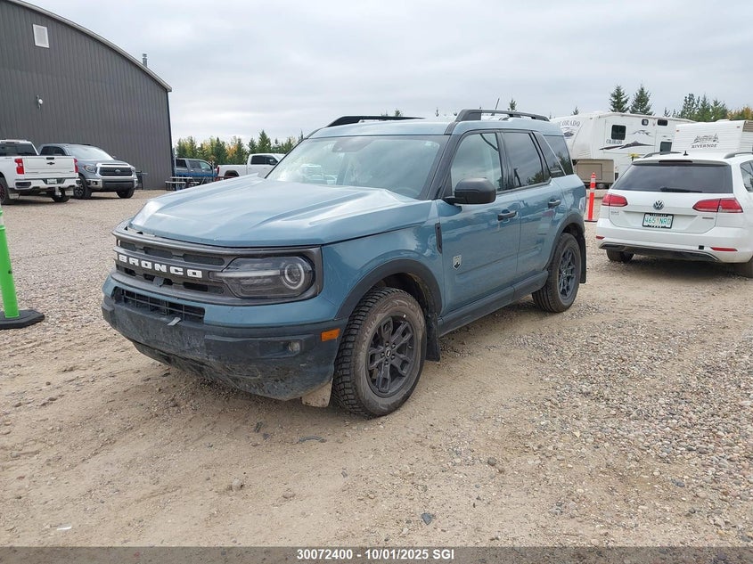 3FMCR9B69MRA90355 2021 FORD BRONCO SPORT photo no. 2