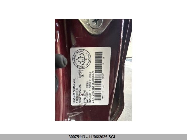 2HGFB2F5XDH032671 2013 HONDA CIVIC photo no. 6