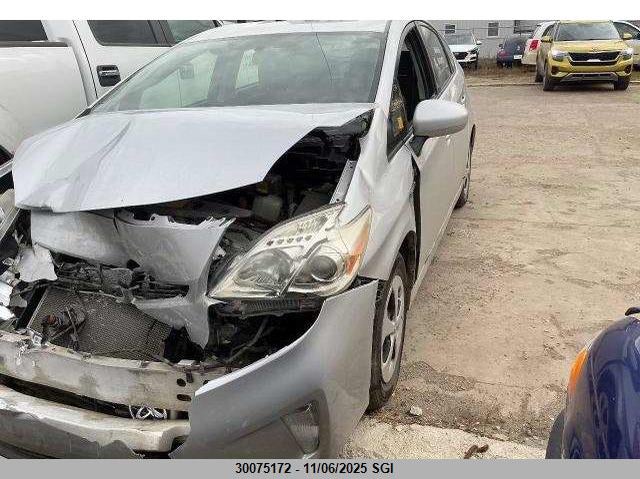 JTDKN3DU2C1522751 2012 TOYOTA PRIUS photo no. 2