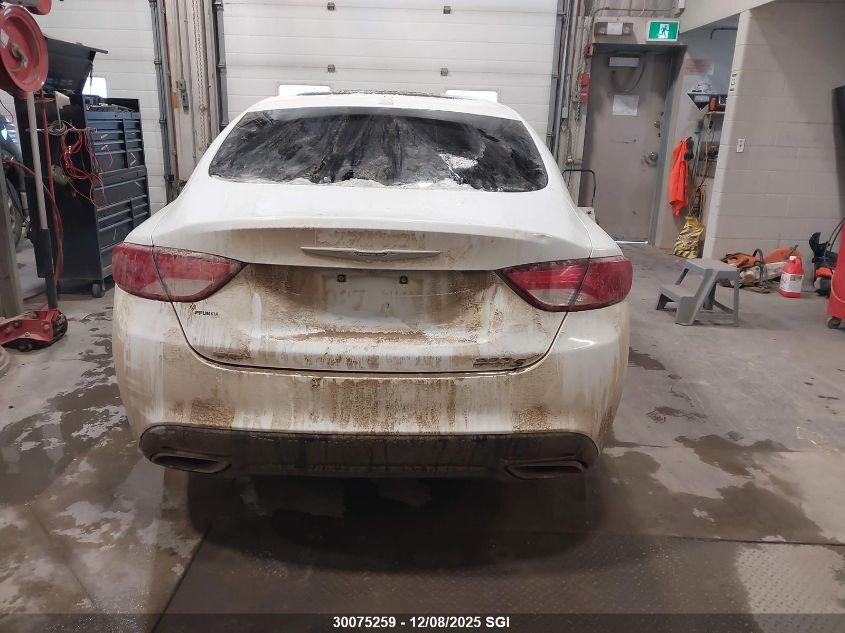 2016 Chrysler 200 S VIN: 1C3CCCBG7GN180899 Lot: 30075259