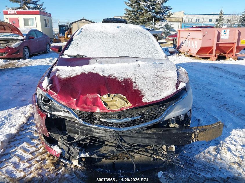 2015 Chrysler 200 Lx VIN: 1C3CCCFB3FN564692 Lot: 30073965