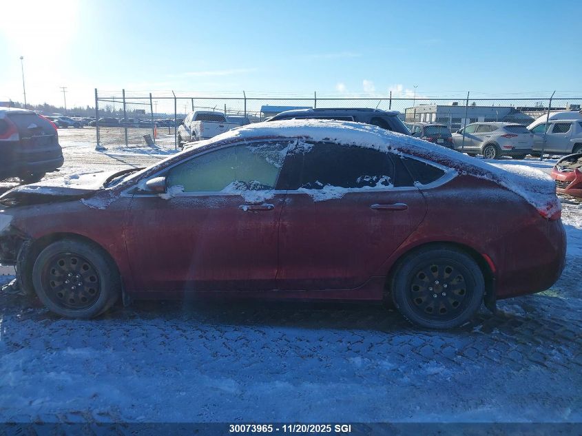 2015 Chrysler 200 Lx VIN: 1C3CCCFB3FN564692 Lot: 30073965