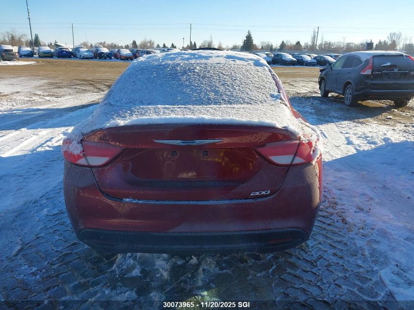 2015 Chrysler 200 Lx VIN: 1C3CCCFB3FN564692 Lot: 30073965