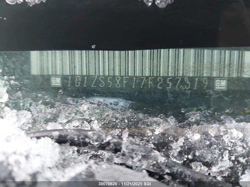 2007 Chevrolet Malibu Ls VIN: 1G1ZS58F17F257319 Lot: 30070620