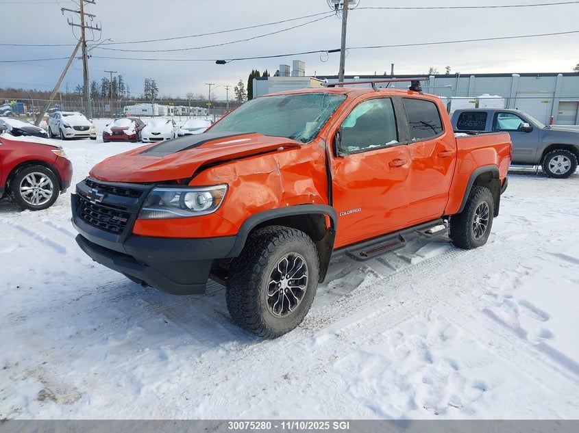 1GCGTEEN4K1238888 2019 CHEVROLET COLORADO photo no. 2
