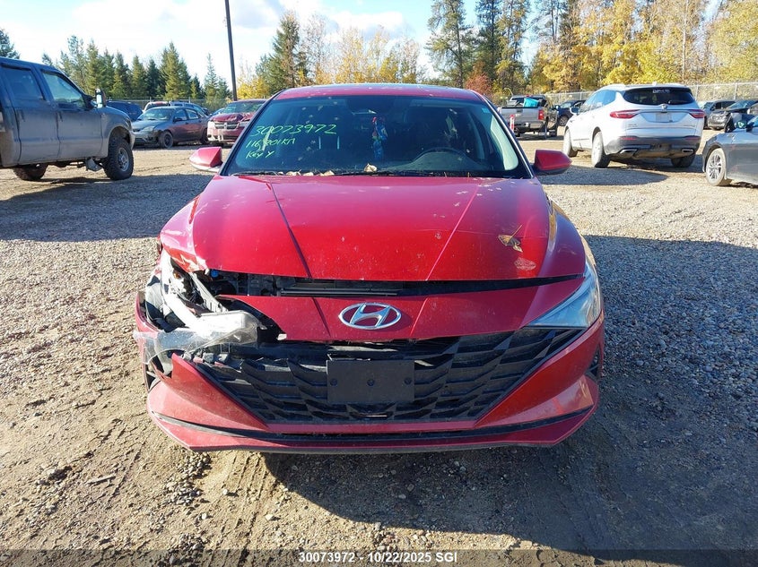 KMHLM4AG1MU141965 2021 HYUNDAI ELANTRA photo no. 12