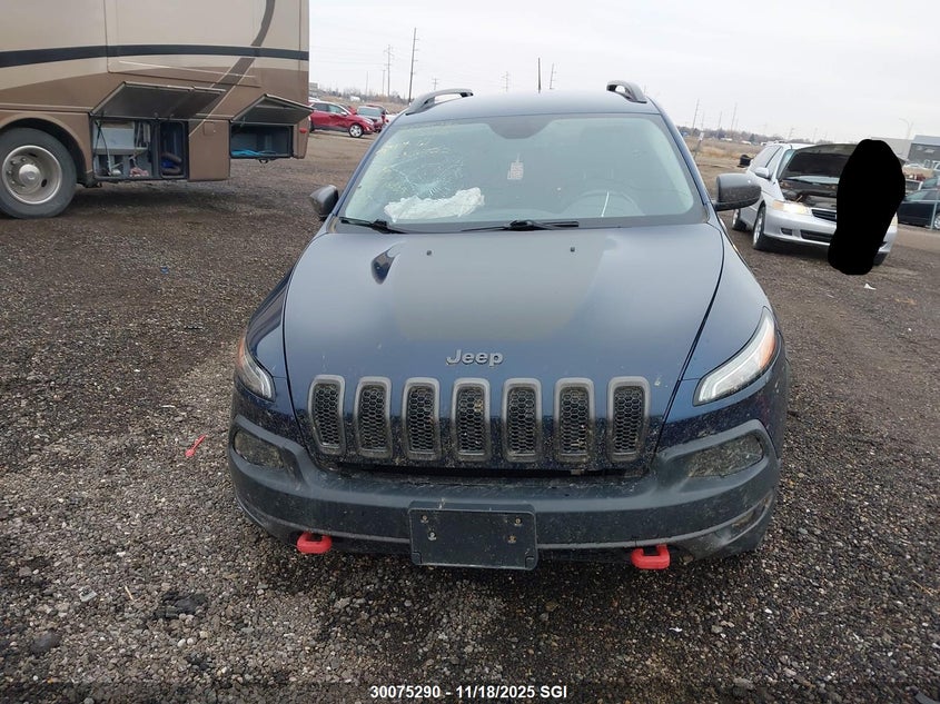 2018 Jeep Cherokee Trailhawk VIN: 1C4PJMBX2JD555815 Lot: 30075290
