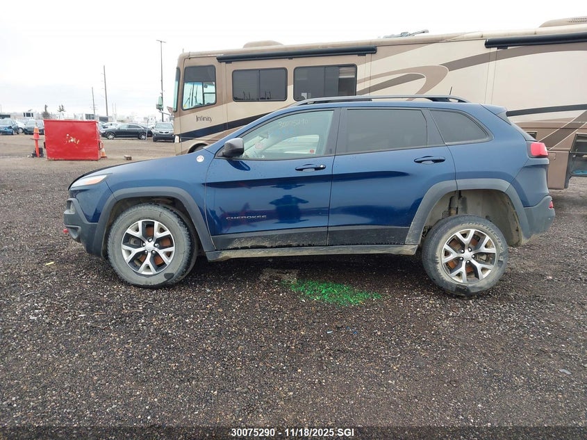 2018 Jeep Cherokee Trailhawk VIN: 1C4PJMBX2JD555815 Lot: 30075290