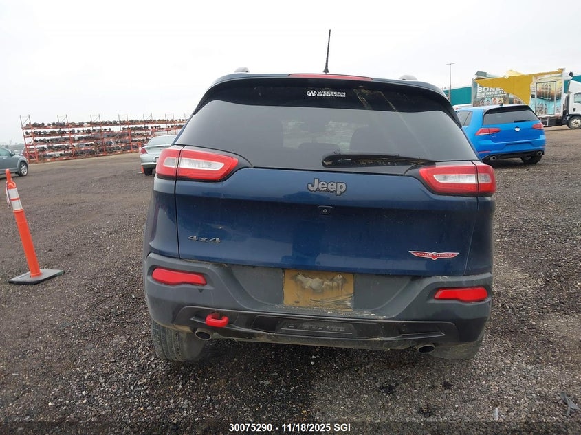 2018 Jeep Cherokee Trailhawk VIN: 1C4PJMBX2JD555815 Lot: 30075290