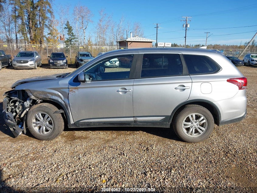 2019 Mitsubishi Outlander Es VIN: JA4AZ2A32KZ604592 Lot: 30074062