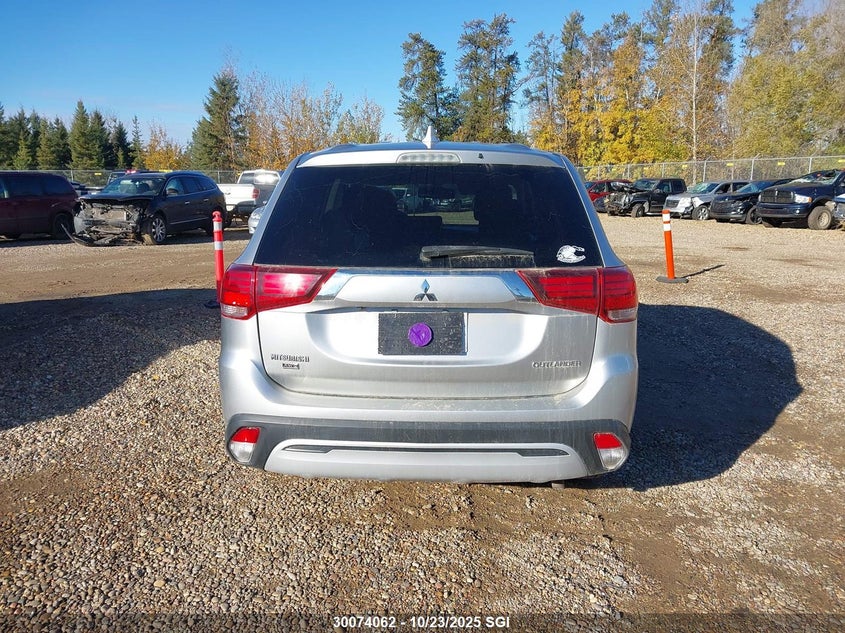 2019 Mitsubishi Outlander Es VIN: JA4AZ2A32KZ604592 Lot: 30074062