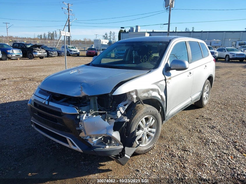 2019 Mitsubishi Outlander Es VIN: JA4AZ2A32KZ604592 Lot: 30074062