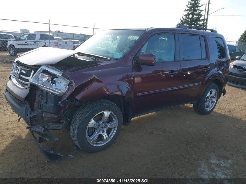 5FNYF4H6XFB505460 2015 HONDA PILOT photo no. 2