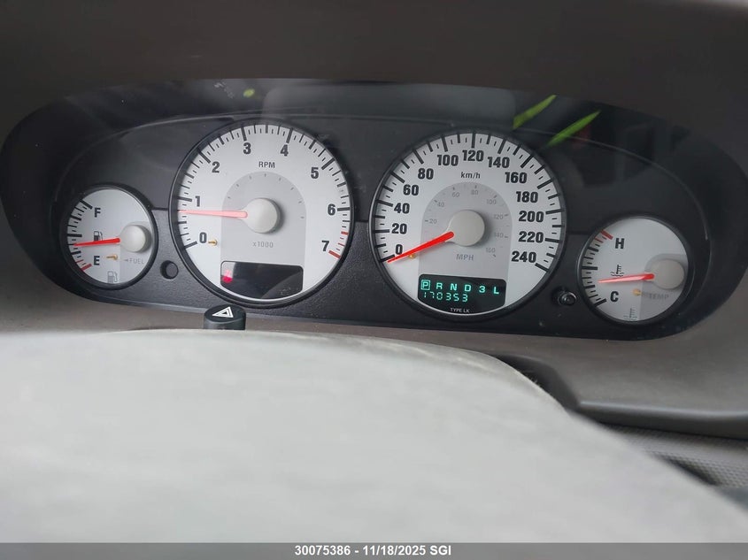 2006 Chrysler Sebring VIN: 1C3EL46X36N117595 Lot: 30075386