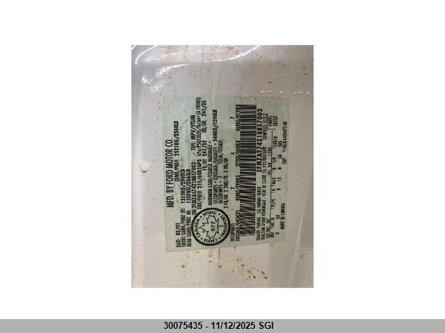 2FMZA57421BB57003 2001 FORD WINDSTAR photo no. 8