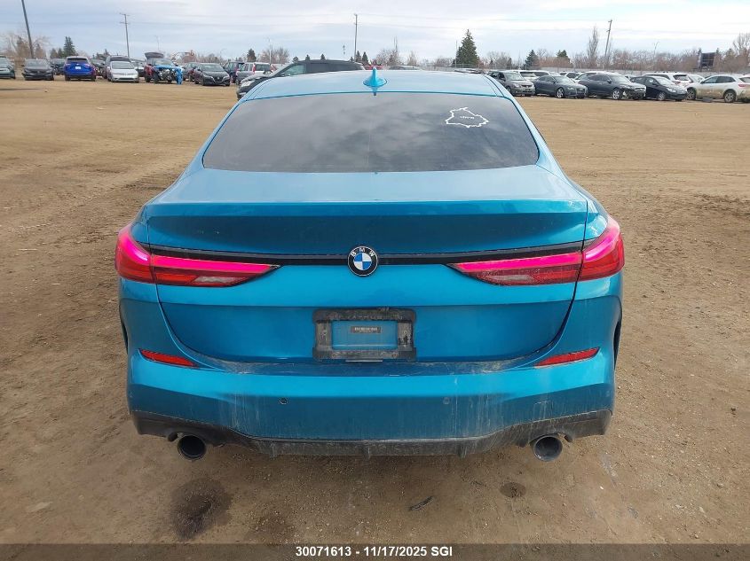 2021 BMW 228Xi VIN: WBA73AK06M7G88172 Lot: 30071613