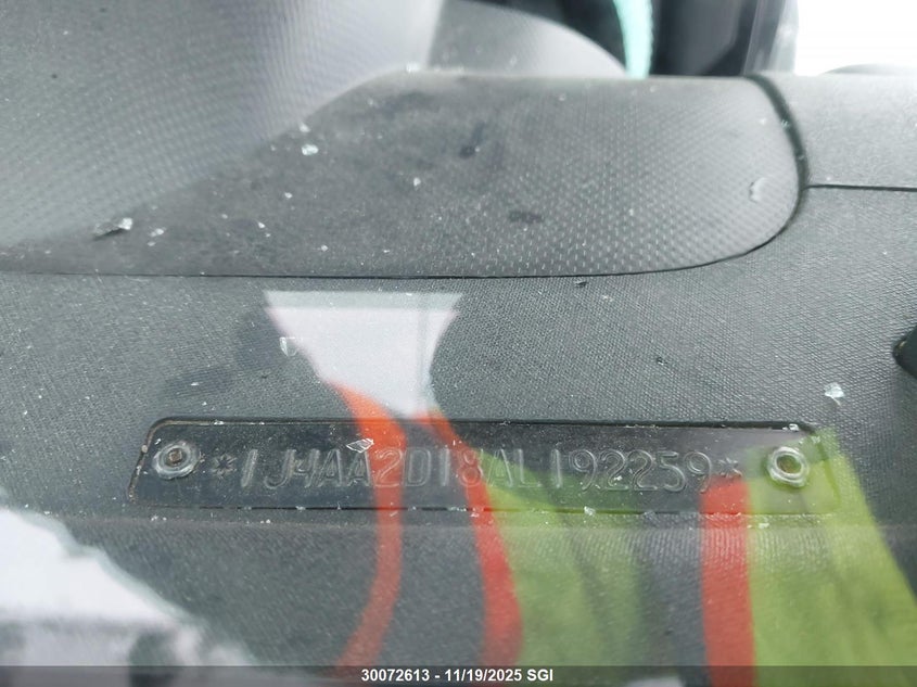 2010 Jeep Wrangler Sport VIN: 1J4AA2D18AL192259 Lot: 30072613