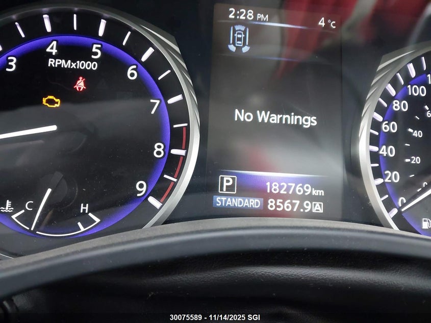 2014 Infiniti Q50 Premium/Sport VIN: JN1BV7AR0EM700653 Lot: 30075589