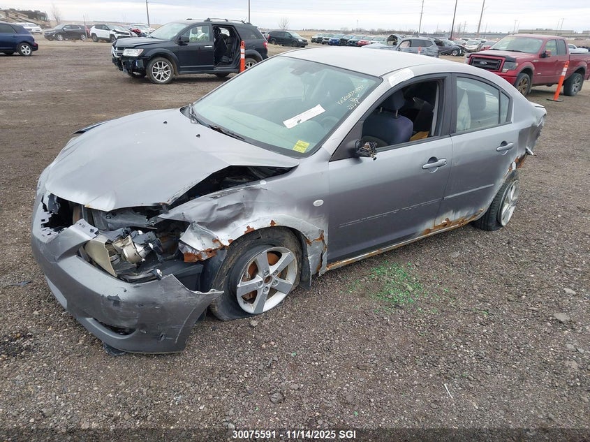 JM1BK12F951242863 2005 MAZDA 3 photo no. 2