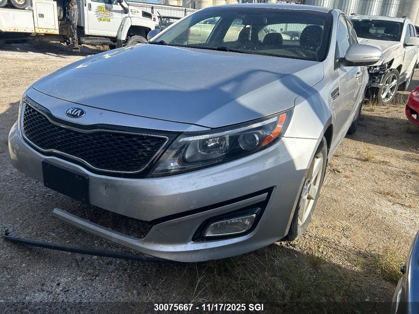 KNAGM4A77F5539262 2015 KIA OPTIMA photo no. 2