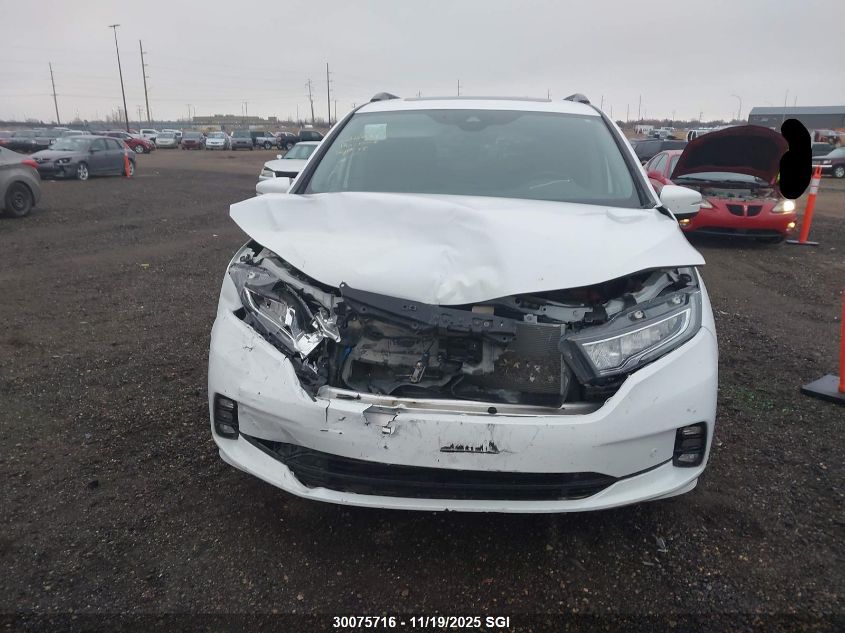 2022 Honda Odyssey Touring VIN: 5FNRL6H89NB502512 Lot: 30075716