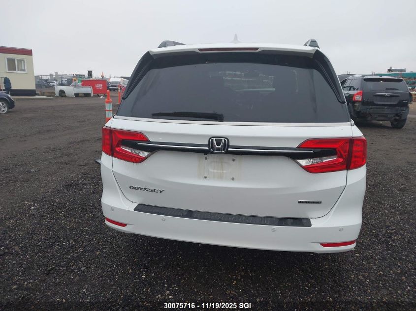2022 Honda Odyssey Touring VIN: 5FNRL6H89NB502512 Lot: 30075716