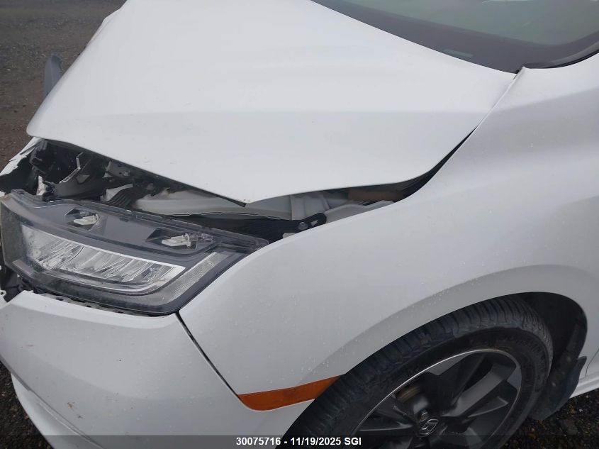 2022 Honda Odyssey Touring VIN: 5FNRL6H89NB502512 Lot: 30075716