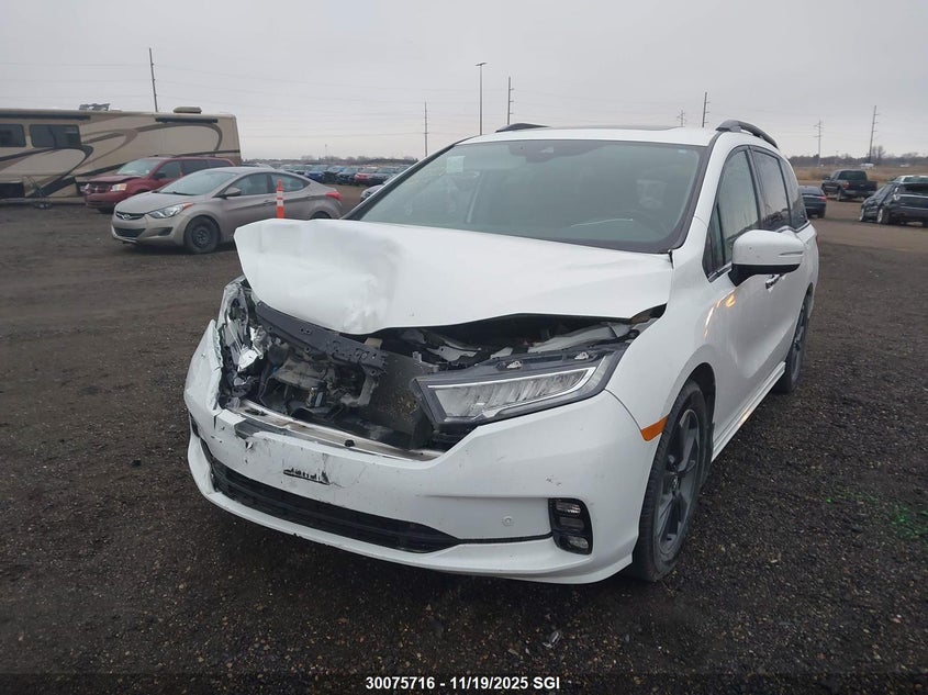 5FNRL6H89NB502512 2022 HONDA ODYSSEY photo no. 2